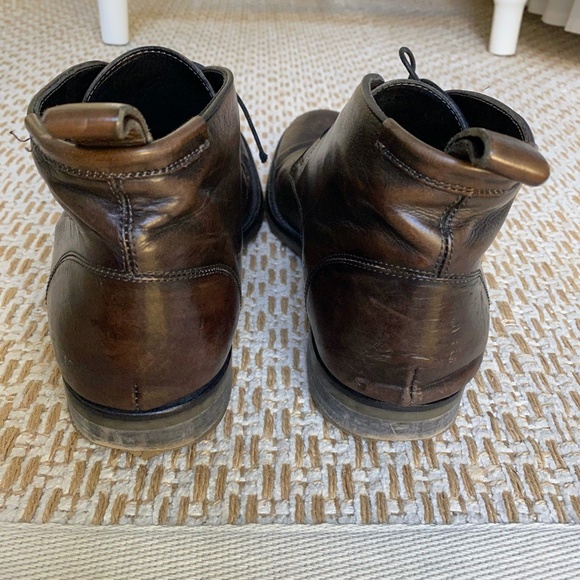 Hip Vince Leather Brunswick Chukka Boots - 8 - Picture 6 of 9